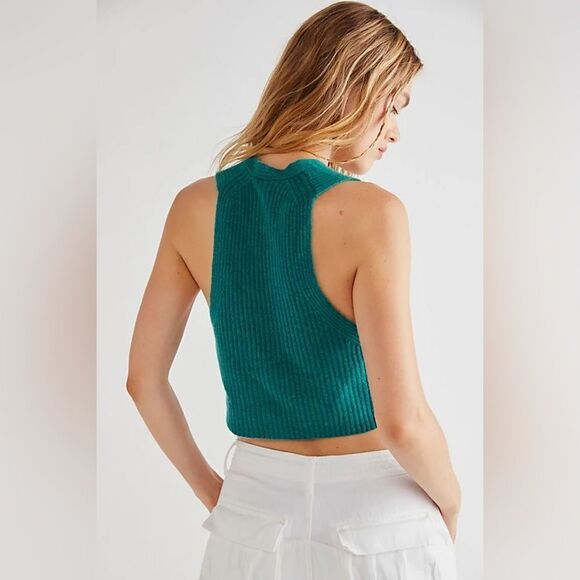 Free People x Thorne cashmere vest. Size XS - Picture 2 of 7